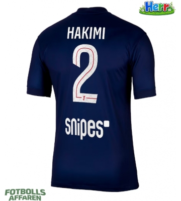 Paris Saint-Germain Achraf Hakimi #2 Hemmatröja 2025-26 Kortärmad
